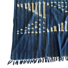 Load image into Gallery viewer, African Vintage Ikat Denim Textile 58