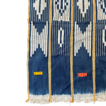 Load image into Gallery viewer, African Vintage Ikat Denim Textile 55