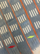 Load image into Gallery viewer, African Vintage Ikat Denim Textile 52
