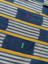 Load image into Gallery viewer, African Vintage Ikat Denim Textile 03
