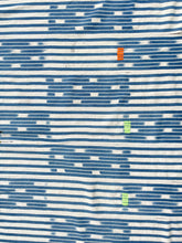 Load image into Gallery viewer, African Vintage Ikat Denim Textile 34