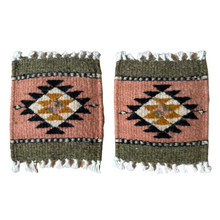 Load image into Gallery viewer, Handwoven Coaster Rosa