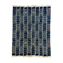 Load image into Gallery viewer, African Vintage Ikat Denim Textile 47