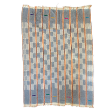 Load image into Gallery viewer, African Vintage Ikat Denim Textile 49