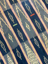 Load image into Gallery viewer, African Vintage Ikat Denim Textile 56
