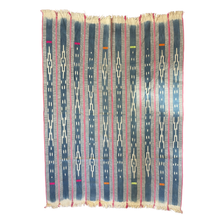 Load image into Gallery viewer, African Vintage Ikat Denim Textile 53