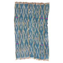 Load image into Gallery viewer, African Vintage Ikat Denim Textile 36