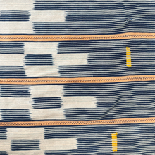 Load image into Gallery viewer, African Vintage Ikat Denim Textile 37