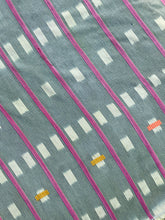 Load image into Gallery viewer, African Vintage Ikat Denim Textile 27