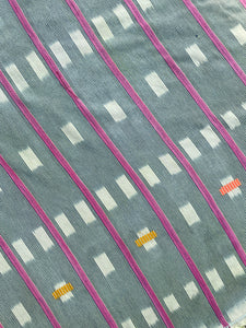 African Vintage Ikat Denim Textile 27