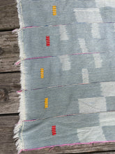 Load image into Gallery viewer, African Vintage Ikat Denim Textile 19