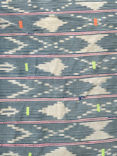 Load image into Gallery viewer, African Vintage Ikat Denim Textile 35