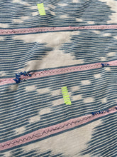 Load image into Gallery viewer, African Vintage Ikat Denim Textile 35