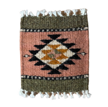 Load image into Gallery viewer, Handwoven Coaster Rosa